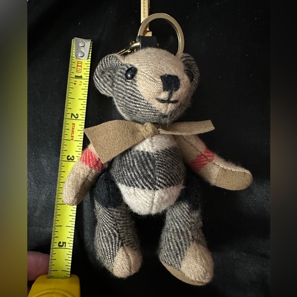 Burberry Thomas Bear Bag Charm Keyring - adjustable bear! Excellent condition! - Picture 1 of 8